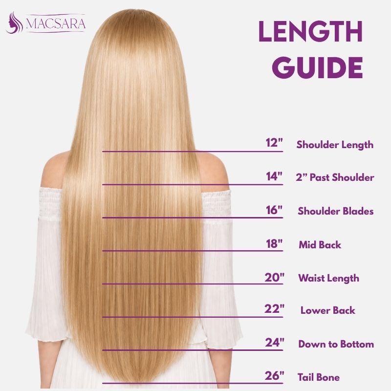 Dirty Blonde Highlights (5Q+22) Classic Clip-In Hair Extensions (120g-140g)