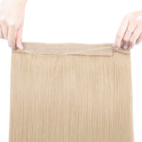Light Blonde (9C) Halo Hair Extensions (75g-120g)