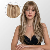 Light Blonde Highlights (4Q+60C) Genius Weft Hair Extensions (50g - 100g)