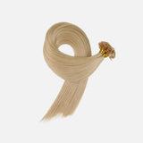 Light Blonde (9C) Flat Tip Hair Extensions (50g - 100g)