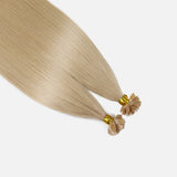 Light Blonde (9C) Flat Tip Hair Extensions (50g - 100g)