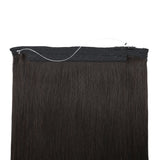 Natural Black (1B) Halo Hair Extensions (100g-120g)