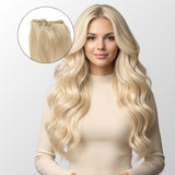 Platinum Blonde (PLA01) Genius Weft Hair Extensions (50g - 100g)